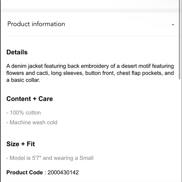 Forever 21 Embroidered Light Denim Jacket - Picture 4 of 6